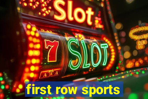 first row sports